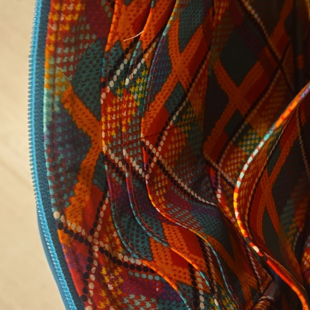 Vera Bradley Summery Orange Slice Large Wristlet/Clutch - Picture 8 of 8